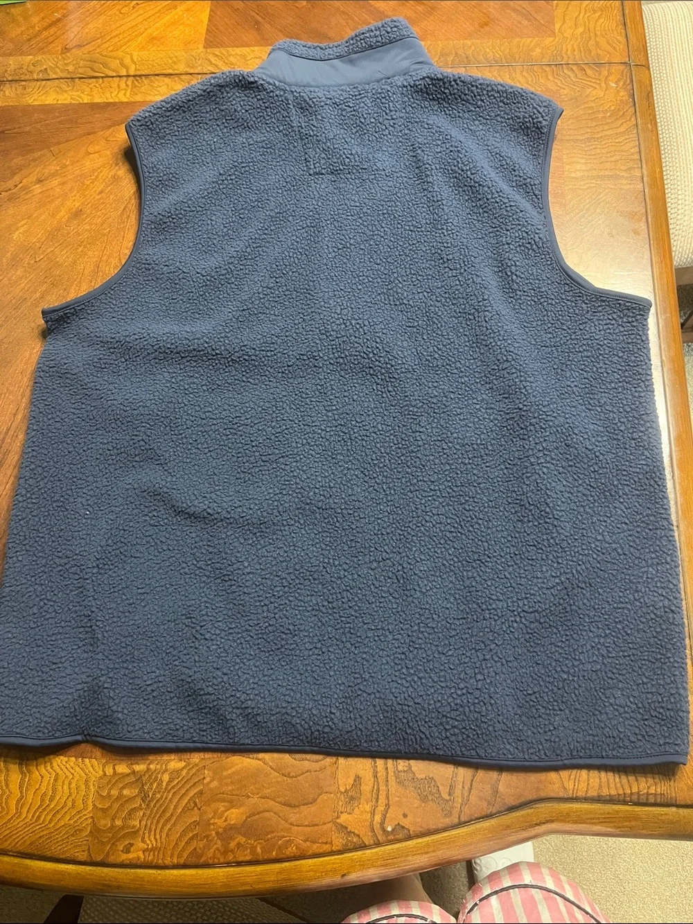 Nautica Men's Dark Navy Fleece Vest